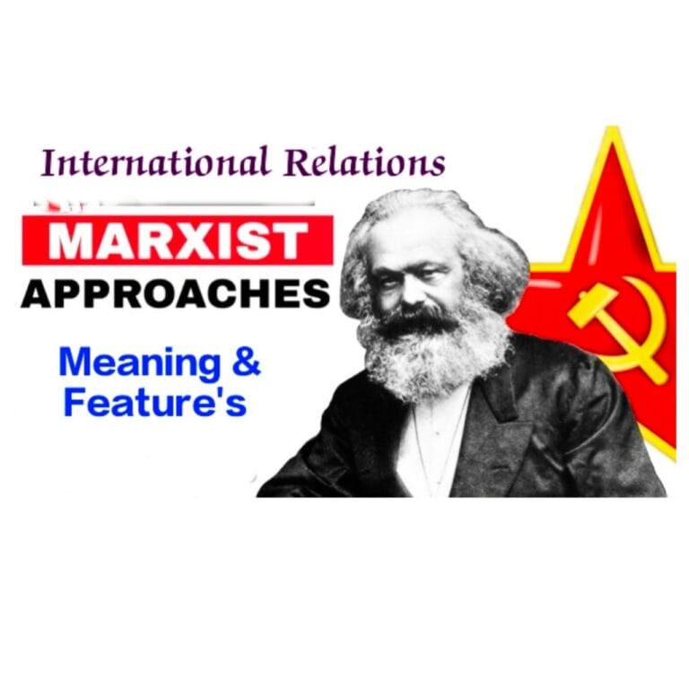Discuss The Meaning, Features of Marxian Approaches in International Relations