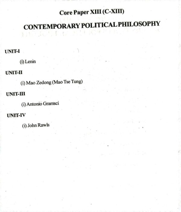 +3 6th Semester Notes ( Political Science Honours ) - Image 2