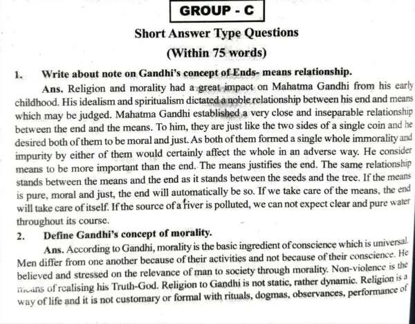 +3 6th Semester Notes ( Political Science Honours ) - Image 5