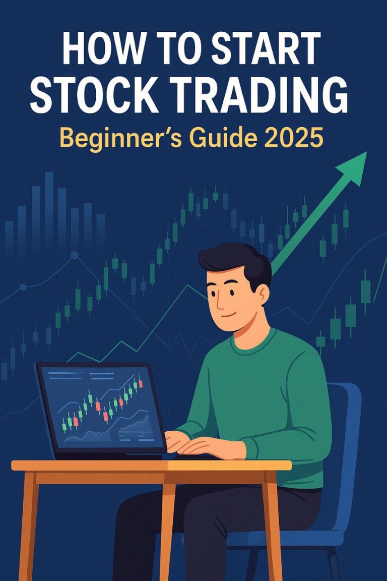 🏦 How to Start Stock Trading as a Beginner – A Complete Guide (2025)