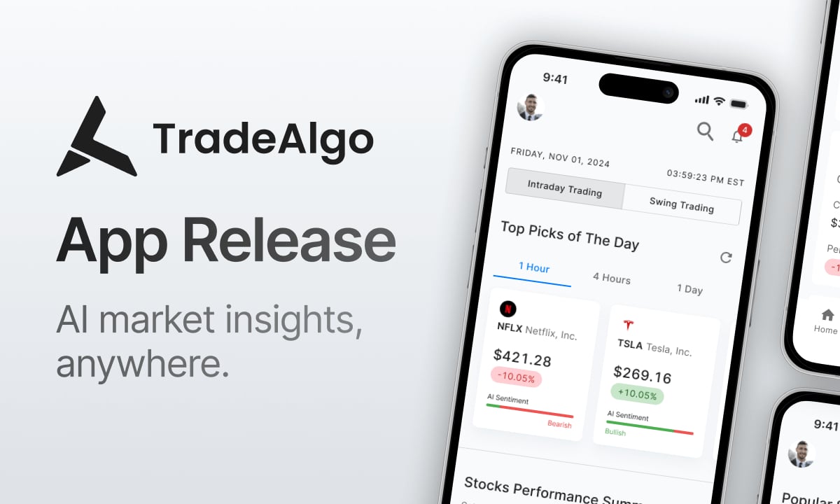 header1x_17554359325GaTJdJb2F Tradealgo Launches Mobile App For Real-Time Market Insights