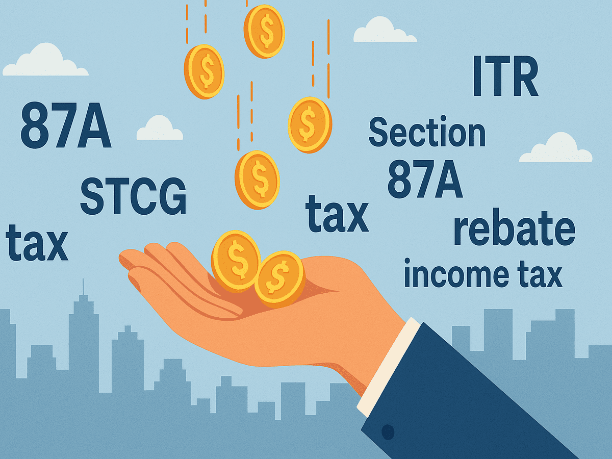 msid-123502677,imgsize-398318.cms 87A and STCG: Will recent ITAT ruling on Section 87A allow taxpayer to claim 87A rebate on Short term capital gains while filing ITR?