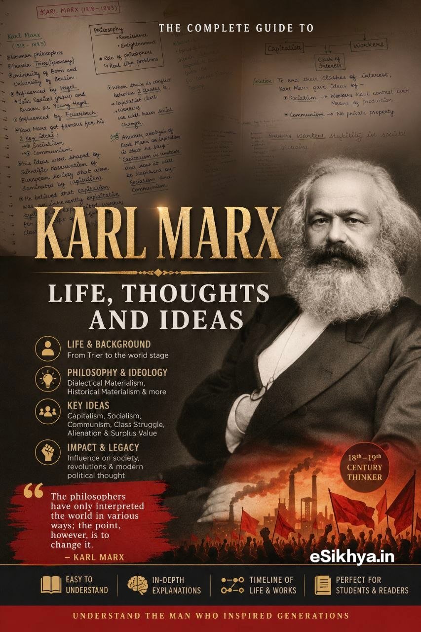 Karl Marx : The Complete Guide to His Life, Philosophy, Thoughts, Ideas & Political Theory